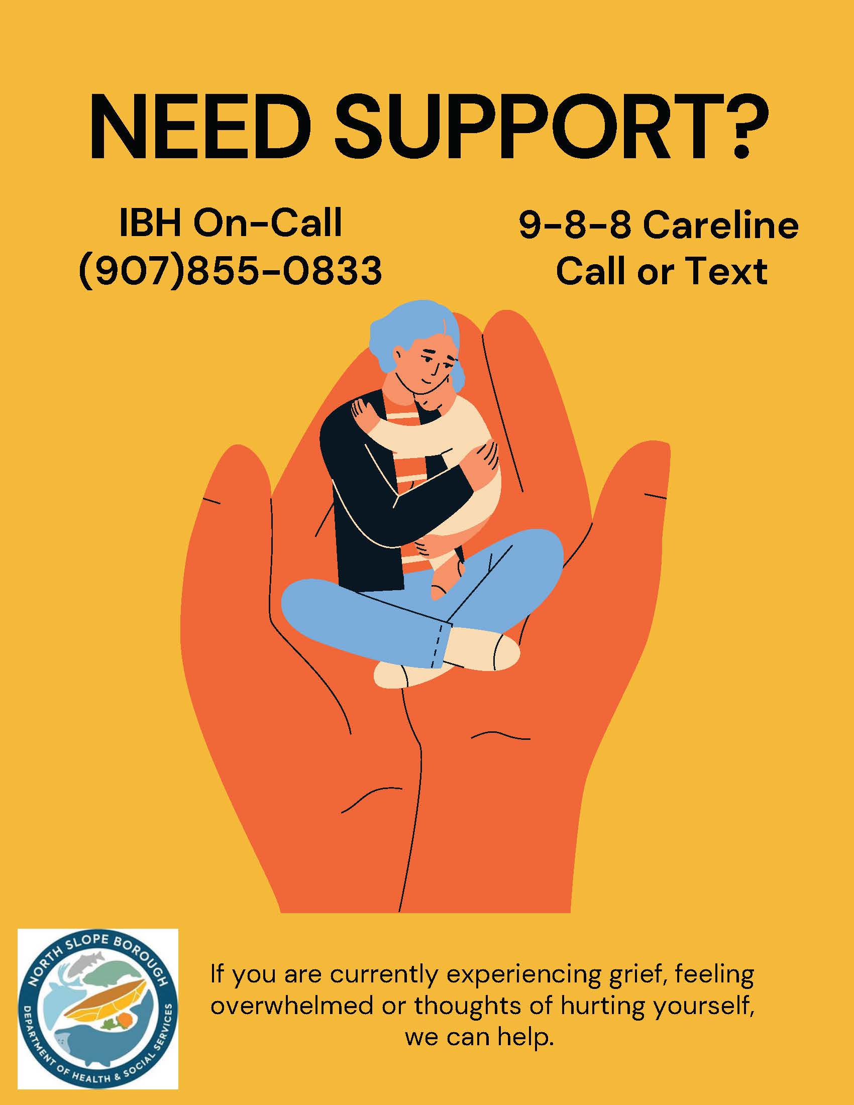 IBH Flyer about emotional support